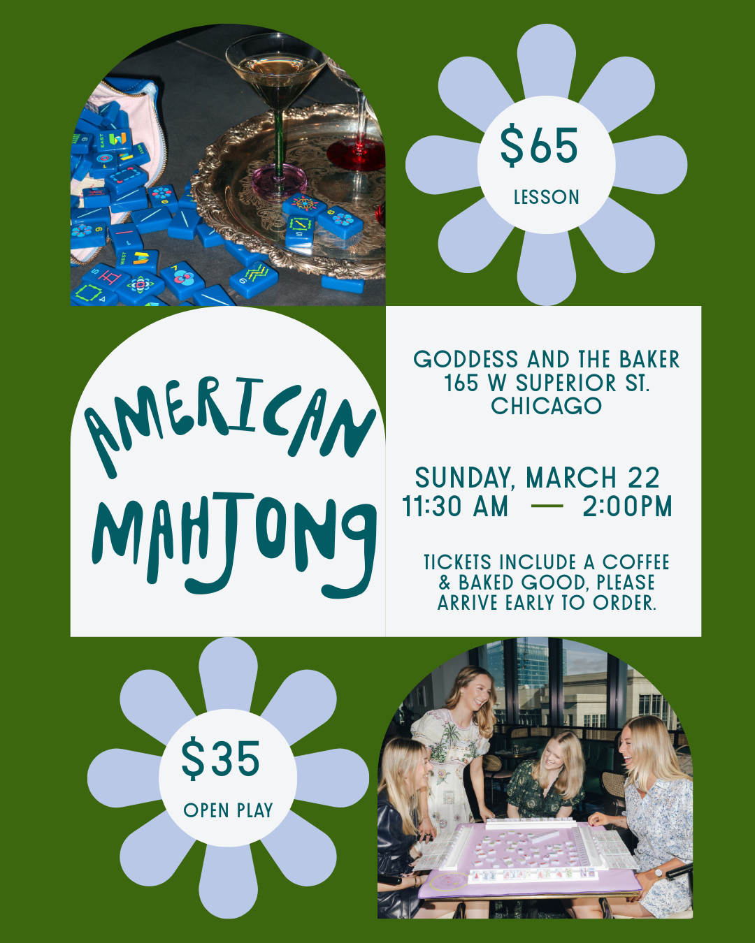[CHI 3/22] So Bam Fun x Goddess and the Baker: Beginner Lesson and Open Play