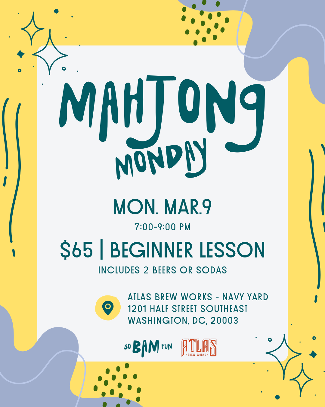 [DC 3/9] So Bam Fun x Atlas Brew Works: Beginner Lesson