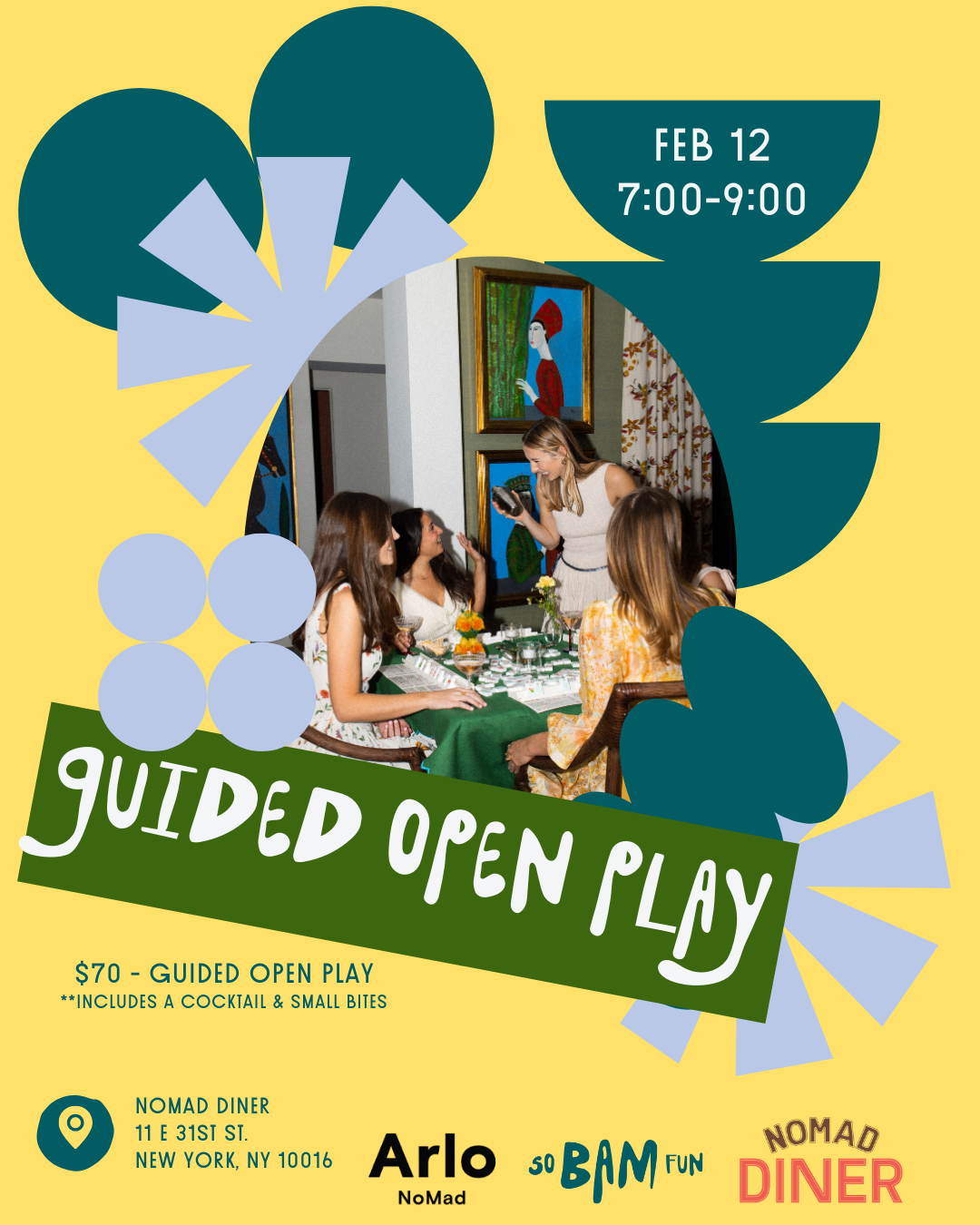 [NYC] So Bam Fun x Arlo Nomad: Guided Open Play