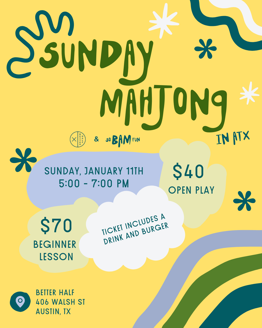 [ATX] So Bam Fun x Better Half: Beginner Lesson and Open Play