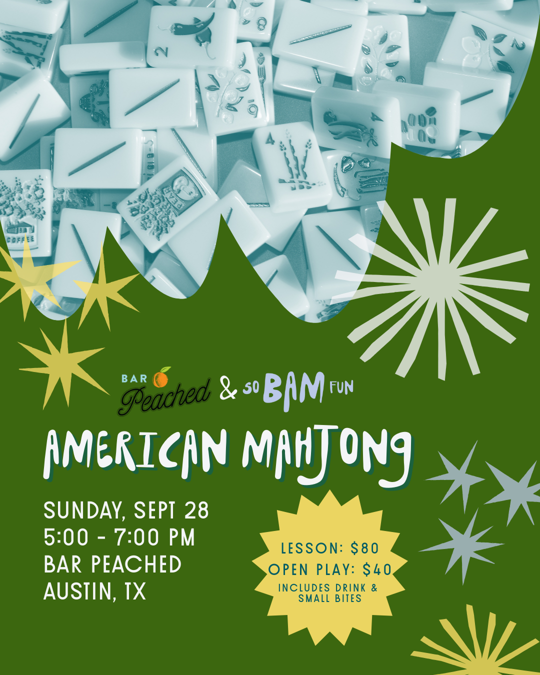 [Austin] So Bam Fun x Bar Peached: Beginner Lesson and Open Play