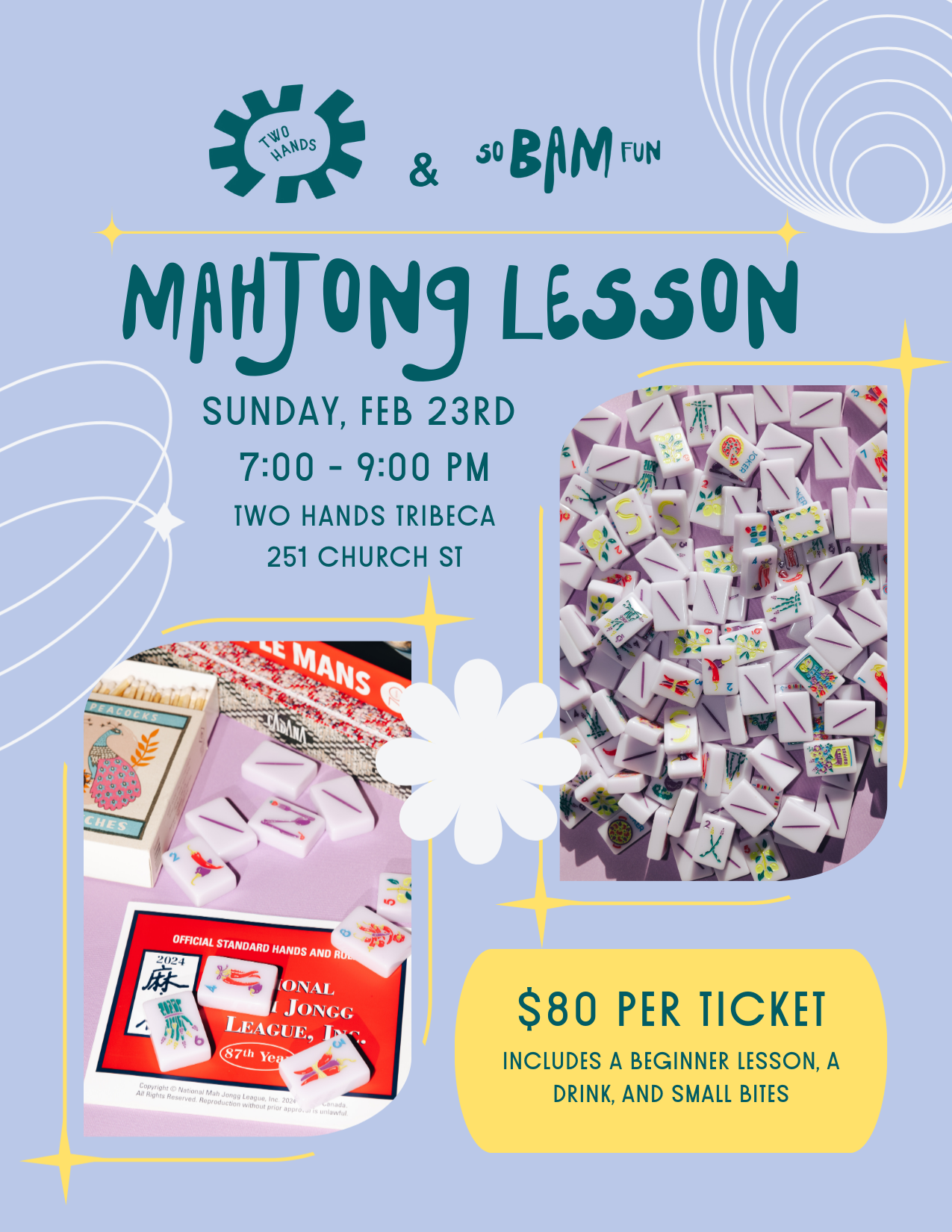 [NYC 3/9] So Bam Fun x Two Hands: Beginner Lesson